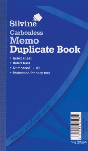Download Silvine Carbonless Duplicate Book Download Silvine Carbonless Duplicate Book