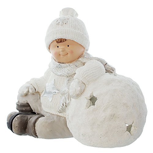 Preisvergleich Produktbild Windlicht "Schneekugel"