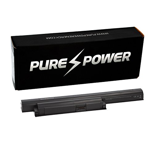 PURE⚡POWER® Laptop Akku für Sony Vaio PCG-71211M (11.1V, 4400 mAh, schwarz, 6 Zellen)