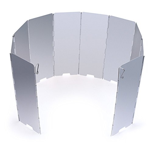 OUNONA Outdoor Aluminium Windschutz für Camping Picknick - 4