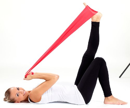 Speeron Fitnessband – 3er-Set Latexband (grün, rot, gelb) - 3