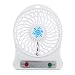Produktbild HCFKJ Tragbarer Wieder Aufladbarer Led Licht Ventilator LuftküHler Minischreibtisch Usb Ventilator 18650 (WEIB)