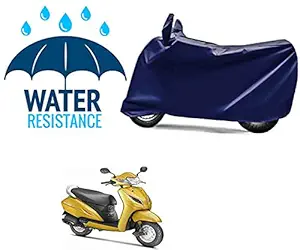 RONISH Water Proof Navy Blue Two Wheeler Cover for Honda Activa 5G