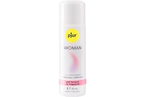 pjur WOMAN - Silikonbaserad glidgel för kvinnor - för pirrigt sex och lång njutning - optimal för känslig hud (30ml)
