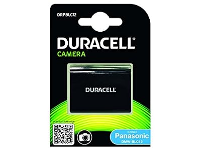 Duracell DRPBLC12 Batterie pour Panasonic DMW-BLC12 Appareil photo numérique Noir