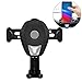 Produktbild Wireless Charger Auto Universeller Typ Handyhalterung für iphone Android Kabellose Halterung für die Gravitation Automatic Identification Of Charging Devices Put And Charge Automatic Clamping