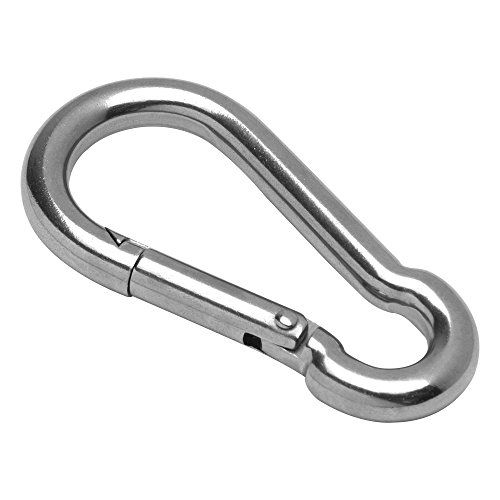 Sol Royal® Karabiner-Haken aus Edelstahl - Zubehör für SolVision Sonnen-Segel Schatten-Segel Dreieck Viereck