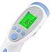 Rycom Forehead Non-touch Infrared LCD Thermometer 100% Safe Baby Thermometer Baby Fever Body Medical Thermometer For Infant Children Adult
