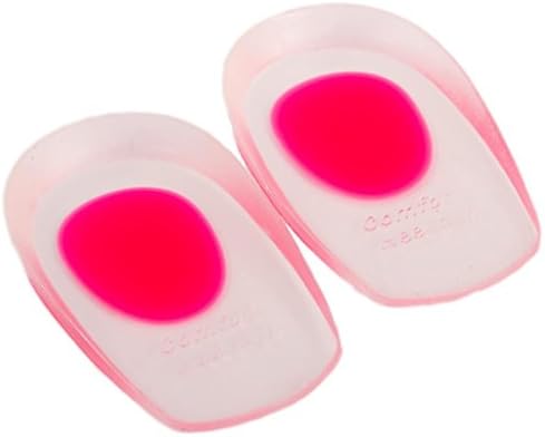 ValueWay Stop Heel Pain -Gel Plantar Fasciitis Heel Cushion Support Pad for Shoes[women]