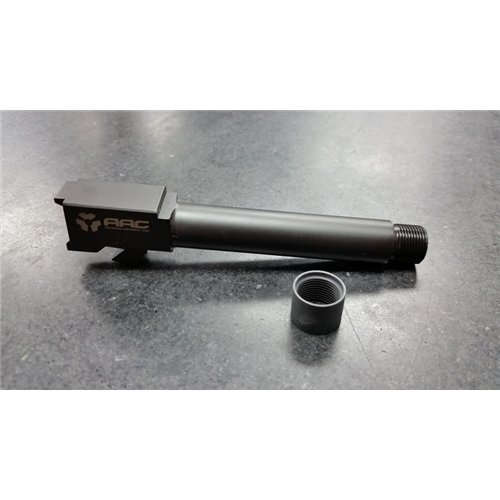 Glock 19 9mm  M13.5X1Lh Thread, Nitrided, With Thread Protector