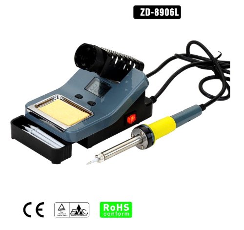 Regelbare Lötstation ZD-8906L 48W 160-480°C digital mit LCD - 3