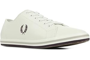 Fred Perry Kingston Cuir blanc