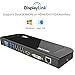 Produktbild WAVLINK USB 3.0 Universal Docking Station Notebook Laptop Desktop PC Dock with Two Video Output/Input(HDMI/DVI/VGA),Gigabit Ethernet,2xUSB 3.0 Ports,4xUSB 2.0 Ports für Windows10,8.1,8,7,XP,Mac