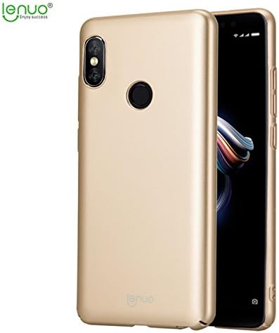 Xiaomi Redmi Note5 Pro Case - Simple Fashion Light and Thin Shock-Absorb PC Back Shell Protective Case Cover for Xiaomi Redmi Note5 Pro (Gold)