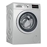  Bosch Serie 6 WAT2449XES Independiente Carga frontal 8kg 1200RPM A+++ Acero inoxidable - Lavadora (Independiente, Carga frontal, Acero inoxidable, Giratorio, Tocar, Izquierda, LED)