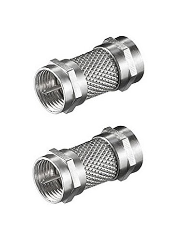 Preisvergleich Produktbild F-Adapter Stecker / Stecker 2 Stück (0004)