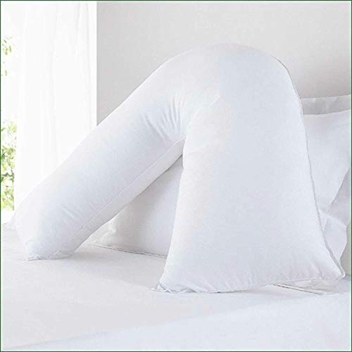 v shaped back support pillow