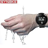 Jusheng Smart Watch Bluetooth Schritt für Schritt Push-Informationen Einfache Big Screen-Sport-Armbanduhr Explosion (Color : 3)