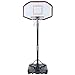 Produktbild iunnds Tragbare Basketball-System mit 111,8 cm Rückwand und verstellbare Stange für Outdoor Court oder Haustür
