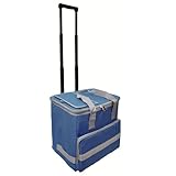 Peso: 2.2 Kg. Papillon 5080126 Nevera Bolsa Termica 38 litros Azul Trolley