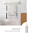 Yunshangauto Grillbesteck Set,BBQ Grillzubehör,6 Stück Barbecue Edelstahl Utensilien Zubehör gehören… – Bild 8