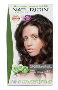 Naturigin Hair Permanent Color, Dark Coffee Brown 3.0, 115ml