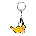 Price comparison product image Looney Tunes Daffy Duck Rubber Keychain (Black/Orange)
