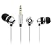 Price comparison product image Betron B-25 Noise Isolating in Ear Canal Headphones Earphones with Pure Sound and Powerful Bass for iPhone, iPad, iPod, Samsung, Nokia, HTC , Mp3 Players etc (Silver-Black)
