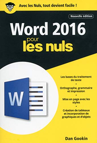 Télécharger Word 2016 pour les Nuls poche, 2e édition Francais PDF