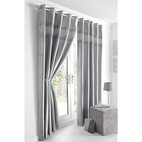 Amazon.co.uk 90x90 eyelet curtains Home & Kitchen