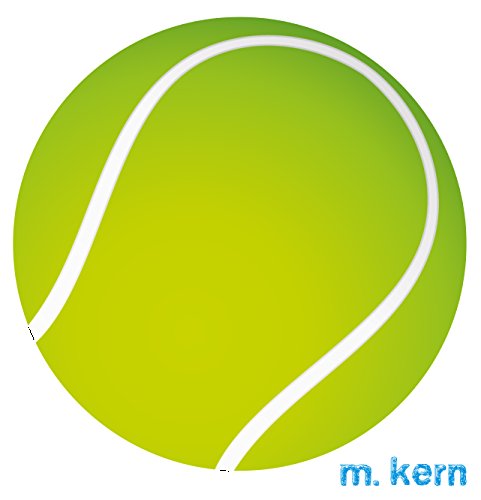 Preisvergleich Produktbild Mousepad Tennisball rund