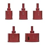 🔨 KLEINER WIDERSTAND: Kleiner Schnittwiderstand, Öffnungsgeschwindigkeit ist schnell, einfaches Entfernen von Spänen und andere Vorteile. Auch helfen, genau zu öffnen. Große Spanlöcher sorgen dafür, dass beim Stanzen glatt und genau gestanzt wird.