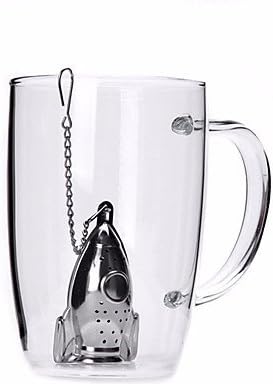 SQL Stainless Steel Shaped Tea Strainer rockets Tea Tea Insulation Device make Tea Tea To implement Creative Rocket Launchers