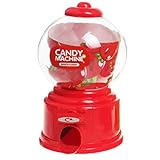 Schnelle Lieferung Mini süße Candy Gumball Jelly Beans Zucker Automaten Snack Dispenser Neuheit Weihnachten Urlaub Geburtstag Geschenk Spielzeug für Kinder Kinder rot
