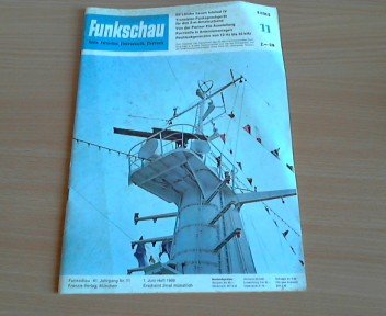 Funkschau: Radio, Fernsehen, Elektroakustik, Elektronik - 41. Jahrgang Nr. 11; 1. Juni-Heft 1969