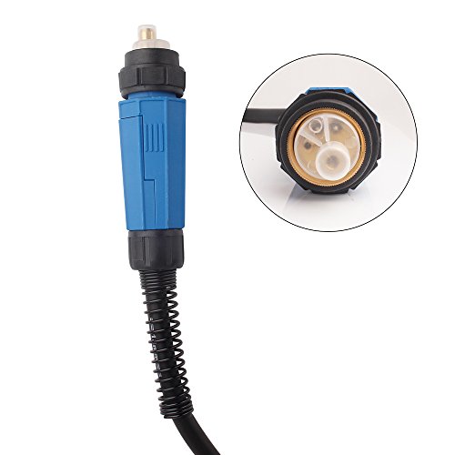Forever Speed Schlauchpaket MIG / MAG MB15 Welding Torch CO² Schutzgas Schweißbrenner 5m mit Euro Zentralanschluss - 3