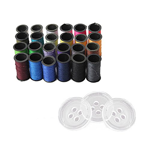 Hrph DIY 24-Nadel-Band Scissor Multifunktions -Themen Nähsets Tragbare Nützliche Reise Home Werkzeuge - 5