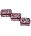 Kuber Industries Multi Purpose Kit / Make Up Kit / Utility kit Set Of 3 Pcs (Maroon) RS.329.00