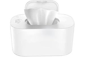 HUSHUI Calentador de toallitas húmedas para bebés,Calentador y dispensador de toallitas húmedas para bebés,Termostato Caja de toallitas húmedas Caja de calentamiento de toallitas Temperatura ajustable