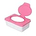 Produktbild muzuri Kunststoff Home Tissue Halter wet Tissue Box Feuchttücher Case Wet Wipe Container Servietten Verteiler Facial Tissue Fall Toilettenpapierhalter rose