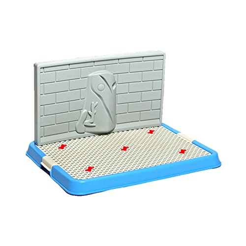 Locisne Perro de mascota para mascotas Toilet Toilet Doggy entrenamiento potty remiendo Pad Pad Paddle de mascotas portátil de esquina para perros (s pared rosado)