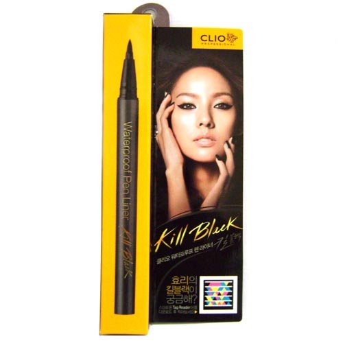 Clio Waterproof Pen Liner Kill Black