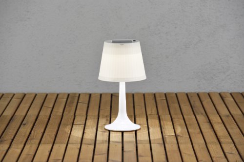 Gnosjö Konstsmide Außenleuchte, Assisi, weiß, 19 x 19 x 36 cm, 3 ml, 7109-202 - 2