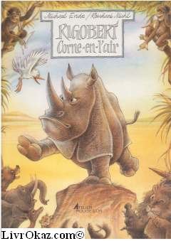 couverture de : Rigobert Corne-en l'air ou le rhinoc&eacute;ros f&eacute;roce