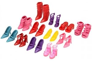 FAT-CATZ-COPY-CATZ 12x Paire Haut Talon Flattie Chaussures Coffre pour Poupée