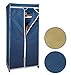 Produktbild Kleiderschrank mit einer Ablage beige 160 x 75 x 50 cm