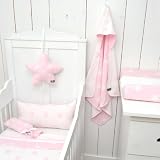 Babydecke Strickdecke Sterne 90 x 75 cm - 5