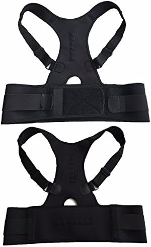 White Magnet Back Shoulder Posture Corrector for teenager &amp; Adult (M)