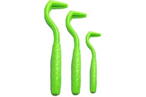Musonic 3Pcs Tick Remover for Dog Cat Pet Animal Painlessly Tick Tool (Green)