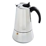 Con válvula de seguridad Quid 7605002 Cafetera de acero inoxidable